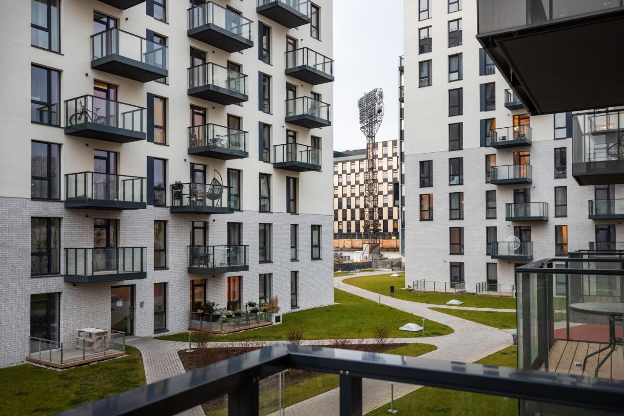 City Center Sanctuary Modern Business-Class Studio With Free Parking In The Heart Of Вилнюс Екстериор снимка